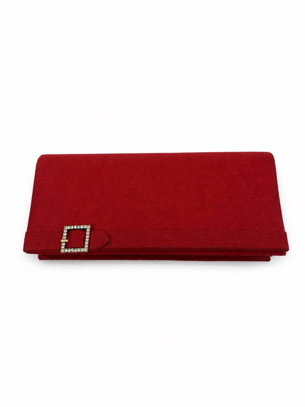 Michaelangelo Vintage Red Clutch Evening Bag Formal Colorful Rhinestone